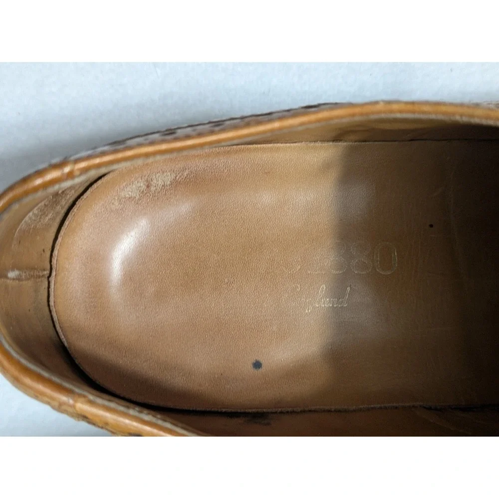 Loake 1880 Chester Shoes Sz 8 US 41 EU Made In England Wing Tip Luxury‎ Capsule